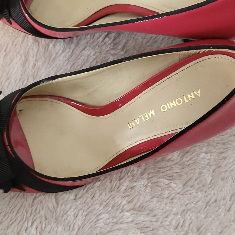 Antonio Melani Darling Confetti Pat Size 7 1/2